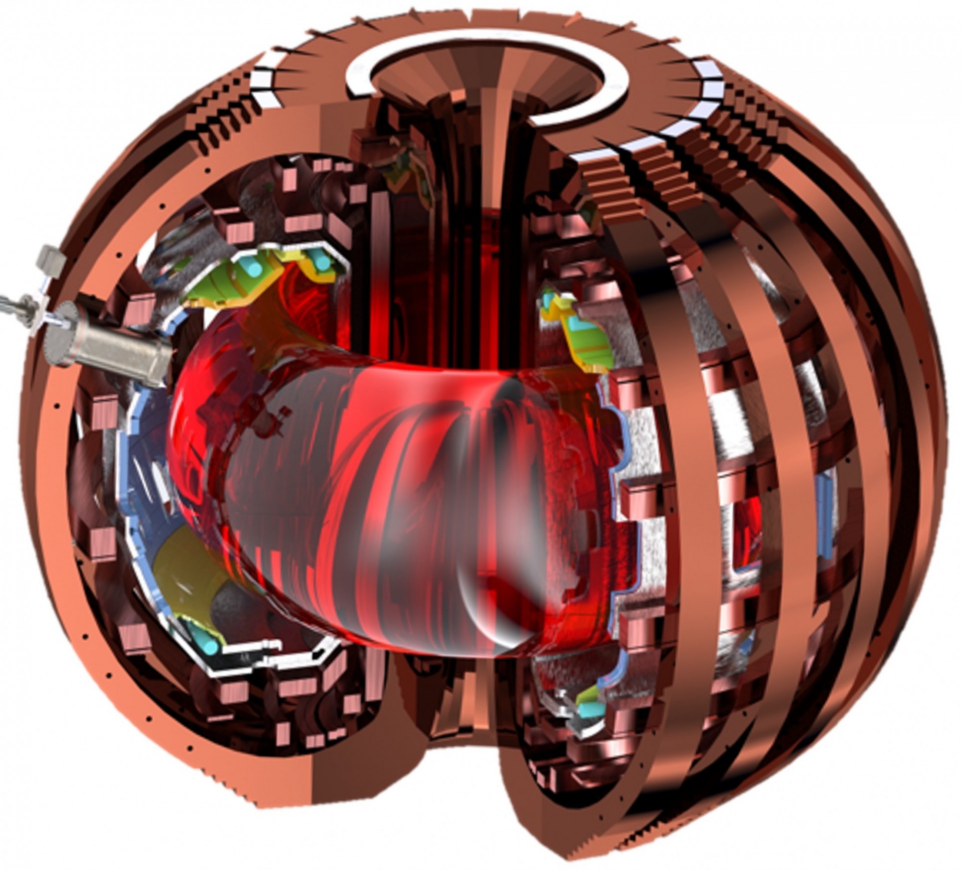 Visualization of Plasma inside the DIII-D Tokamak Visualization of Plasma inside the DIII-D Tokamak
