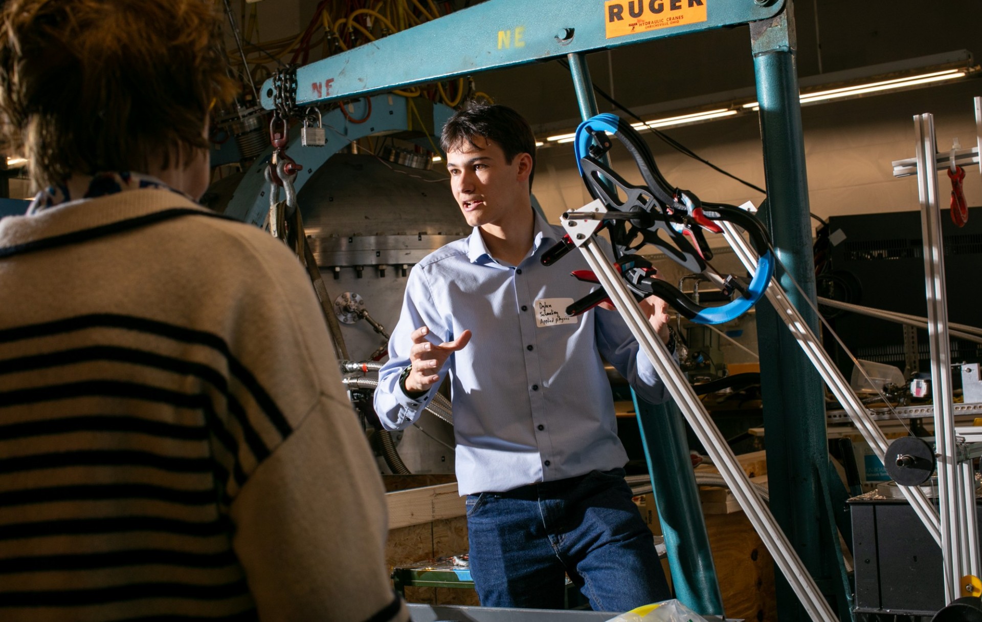 Tour of Columbia Stellarator Experiment