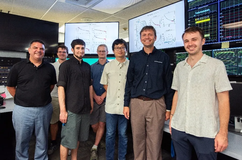Columbia scientist Oak Nelson plays a crucial role in establishing high-speed data access at DIII-D.  