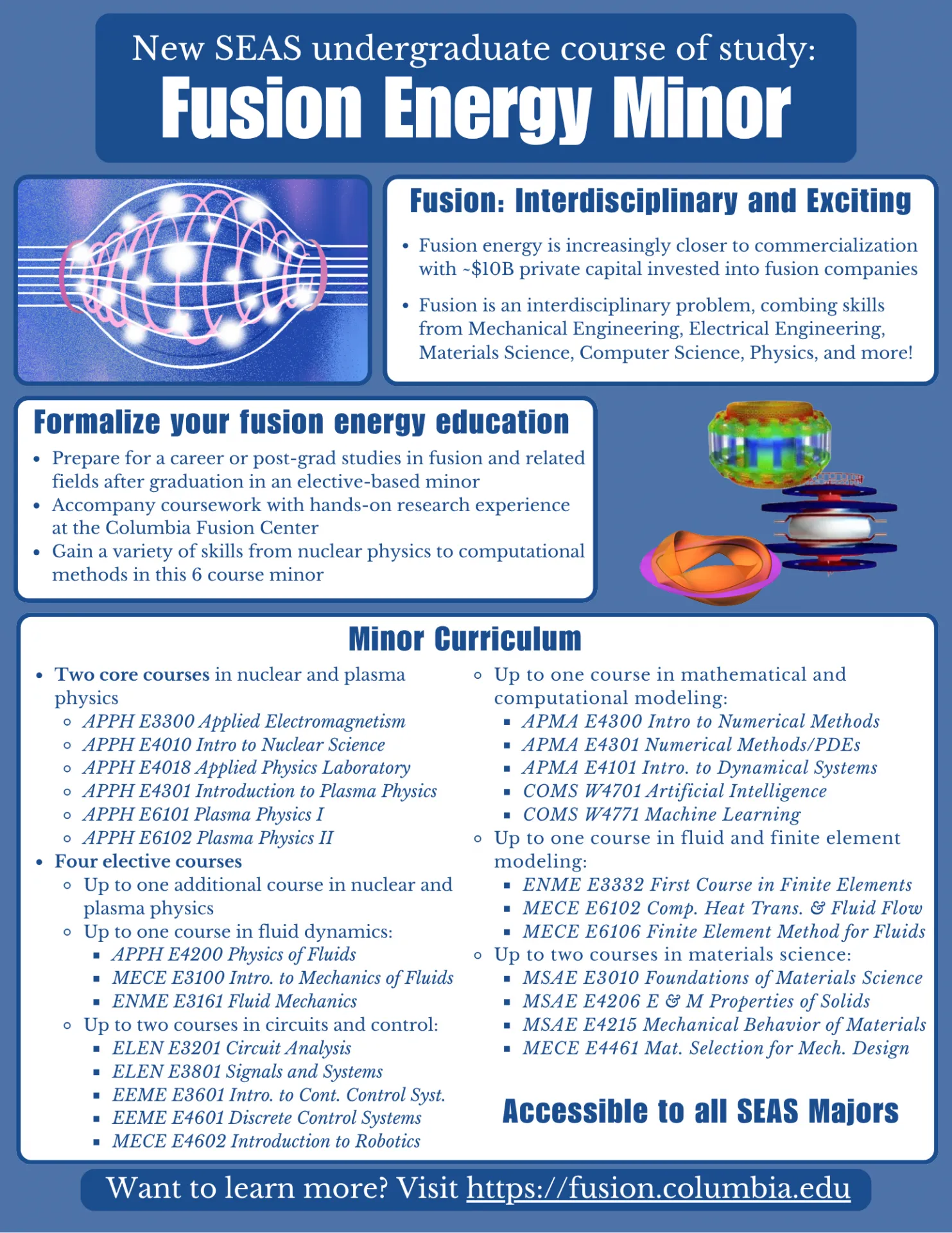 Fusion Energy Minor