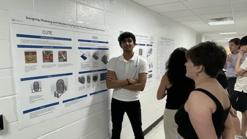 Vayu Singhal - Designing, Modelling and Manufacturing Parts for Future Plasma Containment Devices