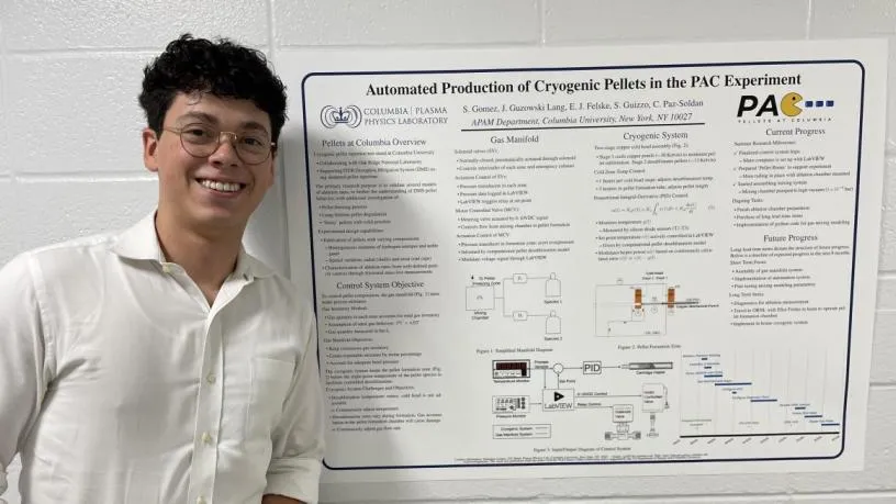 Sebastian Gomez: “Automated Production of Cryogenic Pellets in the PAC Experiment”
