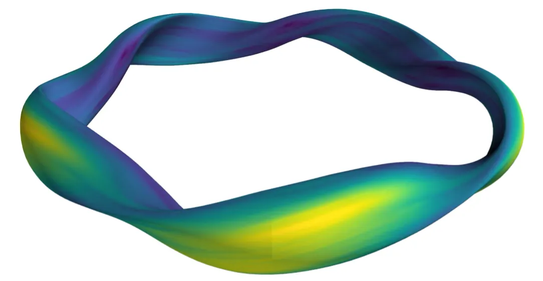 BSTING simulation of the W7-X boundary region.