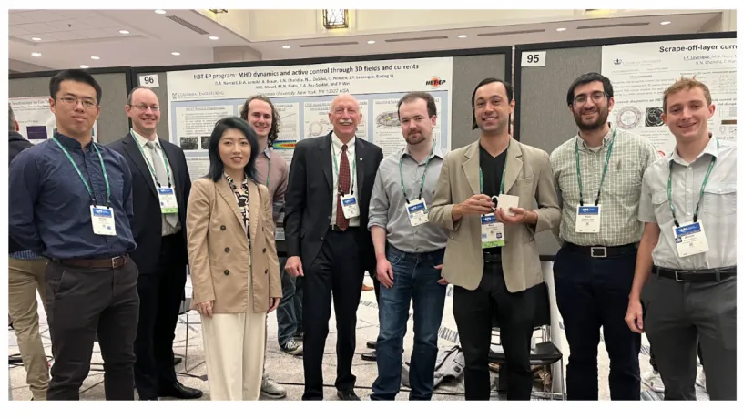 Professor Mauel with HBT-EP Presentations at APS DPP Annual Meeting (2023)